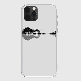 Чехол для iPhone 12 Pro Max с принтом Nature Guitar , Силикон |  | birds | city | forest | guitar | metal | music | nature | rock | trees | water | вода | гитара | город | деревья | лес | метал | музыка | отражение | природа | птицы | рок