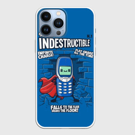 Чехол для iPhone 13 Pro Max с принтом 3310: Супер Нерушимый ,  |  | 3310 | destroy | destruction | indestructible | iphone | nokia | phone | test | андроид | долговечность | испытание | нокиа | обзор | смартфон | телефон | тест на падение | уничтожение