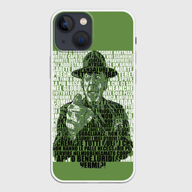 Чехол для iPhone 13 mini с принтом Sergente Maggiore Hartman ,  |  | biancaneve | di | full | full metal jacket | hartman | ita | jacket | joker | lardo | metal | palla | palla di lardo | sergente | sergente hartman | soldato | stanley kubrick