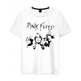 Мужская футболка хлопок с принтом Pink Floyd , 100% хлопок | прямой крой, круглый вырез горловины, длина до линии бедер, слегка спущенное плечо. | pink floyd | pinkfloyd | арт | артрок | группа | дэвид гилмор | пинк флойд | пинкфлойд | прогрессивный | психоделический | рок | сид барретт | симфонический | спэйс | эйсид | экспериментальный