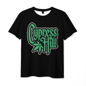 Мужская футболка 3D с принтом Cypress Hill , 100% полиэфир | прямой крой, круглый вырез горловины, длина до линии бедер | b real | cypress hill | dj muggs | eric bobo | sen dog | альтернативный рэп | американская | гангста рэп | кипарисовый | лос анджелес | музыка | ню метал | рэп метал | рэп рок | рэпкор | сен дог | сша | хип хоп