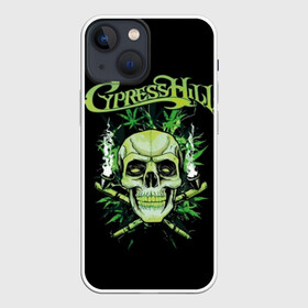 Чехол для iPhone 13 mini с принтом Cypress Hill ,  |  | Тематика изображения на принте: b real | cypress hill | dj muggs | eric bobo | sen dog | альтернативный рэп | американская | гангста рэп | кипарисовый | лос анджелес | музыка | ню метал | рэп метал | рэп рок | рэпкор | сен дог | сша | хип хоп
