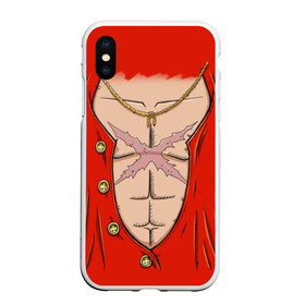 Чехол для iPhone XS Max матовый с принтом One Piece Со шляпой , Силикон | Область печати: задняя сторона чехла, без боковых панелей | anime | kaido | luffy | manga | one piece | theory | zoro | большой куш | ван | луффи | манга | манки д | мульт | пираты | пис | рыжий | сёнэн | сериал | шанкс