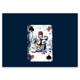 Поздравительная открытка с принтом The Joker Card , 100% бумага | плотность бумаги 280 г/м2, матовая, на обратной стороне линовка и место для марки
 | Тематика изображения на принте: card | cards | david blaine | easy | joker | magic | playing | revealed | tricks | tutorial | джокер | дэвид блейн | играть | карты | легко | магия | показал | трюки | учебник