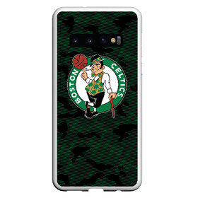 Чехол для Samsung Galaxy S10 с принтом Boston Celtics , Силикон | Область печати: задняя сторона чехла, без боковых панелей | Тематика изображения на принте: boston | boston celtics | celtics | nba | баскетбол | бостон | бостон селтикс | нба | селтикс