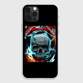 Чехол для iPhone 12 Pro Max с принтом Metallica , Силикон |  | metallica | rock | арт | гитара | кости | металл | металлика | музыка | рок | череп