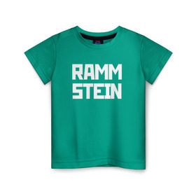 Детская футболка хлопок с принтом RAMMSTEIN(+на спине) , 100% хлопок | круглый вырез горловины, полуприлегающий силуэт, длина до линии бедер | metallica | music | rammstein | rock | металл | металлика | музыка | раммштайн | рок | рок группа