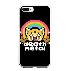 Чехол для iPhone 7Plus/8 Plus матовый с принтом Death Metal , Силикон | Область печати: задняя сторона чехла, без боковых панелей | Тематика изображения на принте: collector | guitar | hard | heavy | jesus rocks | metal | metaljesusrocks | music | retro | rock | гитара | жесткий | металл | ретро | рок | тяжелый