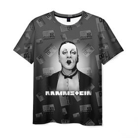 Мужская футболка 3D с принтом Rammstein , 100% полиэфир | прямой крой, круглый вырез горловины, длина до линии бедер | 2019 | du hast | lindemann | radio | rammstein | rammsteinfan | till | группы | линдеманн | метал | музыка | радио | рамштаин | рамштайн | рамштейн | рок | тилль | тиль