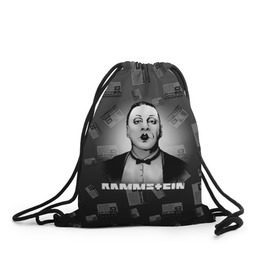 Рюкзак-мешок 3D с принтом Rammstein , 100% полиэстер | плотность ткани — 200 г/м2, размер — 35 х 45 см; лямки — толстые шнурки, застежка на шнуровке, без карманов и подкладки | 2019 | du hast | lindemann | radio | rammstein | rammsteinfan | till | группы | линдеманн | метал | музыка | радио | рамштаин | рамштайн | рамштейн | рок | тилль | тиль