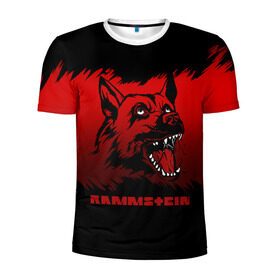 Мужская футболка 3D спортивная с принтом Rammstein dog , 100% полиэстер с улучшенными характеристиками | приталенный силуэт, круглая горловина, широкие плечи, сужается к линии бедра | 2019 | dog | du hast | german | lindemann | rammstein | rammsteinfan | ramstein | till | группы | линдеманн | метал | музыка | овчарка | рамштаин | рамштайн | рамштейн | рок | собака | тилль | тиль