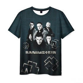 Мужская футболка 3D с принтом Rammstein , 100% полиэфир | прямой крой, круглый вырез горловины, длина до линии бедер | Тематика изображения на принте: du hast | lindemann | rammstein | rammsteinfan | ramstein | till | группы | линдеманн | метал | музыка | рамштаин | рамштайн | рамштейн | рок | тилль | тиль