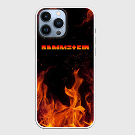 Чехол для iPhone 13 Pro Max с принтом RAMMSTEIN (НА СПИНЕ) ,  |  | Тематика изображения на принте: fire | flame | music | rammstein | rock | группа | музыка | музыканты | огонь | пламя | рамштайн | рок