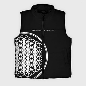 Мужской жилет утепленный 3D с принтом Bring Me the Horizon ,  |  | bmth | bring me the horizon | альтернативный | бмт | бмтх | бмтш | брин | бринг | горизонт | достань для меня | дэткор | зе | метал | ми | рок | хоризон | электроник