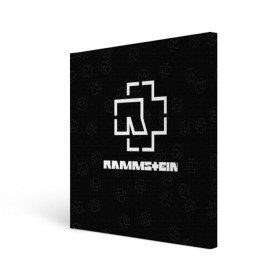 Холст квадратный с принтом Rammstein (1) , 100% ПВХ |  | fire | music | rammstein | rock | кровь | музыка | огонь | раммштайн | рамштайн | рок