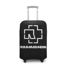 Чехол для чемодана 3D с принтом Rammstein (1) , 86% полиэфир, 14% спандекс | двустороннее нанесение принта, прорези для ручек и колес | fire | music | rammstein | rock | кровь | музыка | огонь | раммштайн | рамштайн | рок