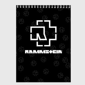 Скетчбук с принтом Rammstein (1) , 100% бумага
 | 48 листов, плотность листов — 100 г/м2, плотность картонной обложки — 250 г/м2. Листы скреплены сверху удобной пружинной спиралью | fire | music | rammstein | rock | кровь | музыка | огонь | раммштайн | рамштайн | рок