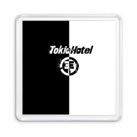 Магнит 55*55 с принтом Tokio Hotel (4) , Пластик | Размер: 65*65 мм; Размер печати: 55*55 мм | Тематика изображения на принте: 