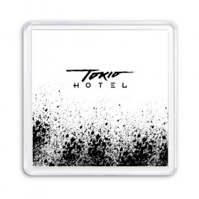 Магнит 55*55 с принтом Tokio Hotel (5) , Пластик | Размер: 65*65 мм; Размер печати: 55*55 мм | Тематика изображения на принте: 