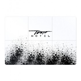 Магнитный плакат 3Х2 с принтом Tokio Hotel (5) , Полимерный материал с магнитным слоем | 6 деталей размером 9*9 см | Тематика изображения на принте: 