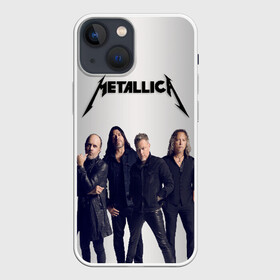 Чехол для iPhone 13 mini с принтом Metallica ,  |  | hard rock | heavy metal | metal | metallica | rock | trash metal | группа | металика | металлика | рок | трэш | хардрок
