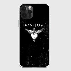 Чехол для iPhone 12 Pro с принтом Bon Jovi , силикон | область печати: задняя сторона чехла, без боковых панелей | bon jovi | john | альбом | арена | бон | бон джови | глэм | группа | джови | джон | метал | музыка | надпись | песни | поп | попрок | рок | рокер | смайл | солист | софт | стена | хард | хеви | хевиметал