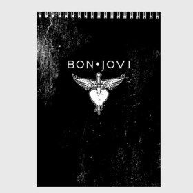 Скетчбук с принтом Bon Jovi , 100% бумага
 | 48 листов, плотность листов — 100 г/м2, плотность картонной обложки — 250 г/м2. Листы скреплены сверху удобной пружинной спиралью | bon jovi | john | альбом | арена | бон | бон джови | глэм | группа | джови | джон | метал | музыка | надпись | песни | поп | попрок | рок | рокер | смайл | солист | софт | стена | хард | хеви | хевиметал