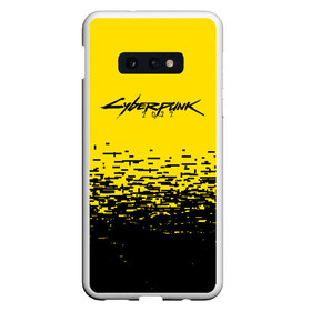 Чехол для Samsung S10E с принтом CYBERPUNK 2077 , Силикон | Область печати: задняя сторона чехла, без боковых панелей | 2019 | cd project red | cyberpunk 2077 | hacker | keanu reeves | maelstrom | militech | night city | quadra | samurai | sci fi | trauma team | v | ви | киану ривз | киберпанк 2077 | логотип | роботы | самураи | фантаст