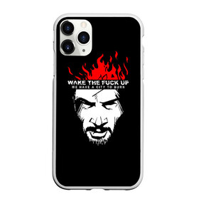 Чехол для iPhone 11 Pro матовый с принтом SAMURAI KEANU REEVES , Силикон |  | 2019 | cd project red | cyberpunk 2077 | hacker | keanu reeves | maelstrom | militech | night city | quadra | samurai | sci fi | trauma team | v | ви | киану ривз | киберпанк 2077 | логотип | роботы | самураи | фантаст