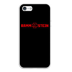 Чехол для iPhone 5/5S матовый с принтом RAMMSTEIN , Силикон | Область печати: задняя сторона чехла, без боковых панелей | music | rammstein | rock | группа | музыка | музыканты | рамштайн | рок