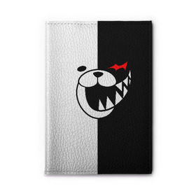 Обложка для автодокументов с принтом MONOKUMA , натуральная кожа |  размер 19,9*13 см; внутри 4 больших “конверта” для документов и один маленький отдел — туда идеально встанут права | Тематика изображения на принте: anime | bear | black  white | danganronpa | kurokuma | monodam | monokuma | monomi | monotaro | pink | rabbit | school | shirokuma | аниме | главарь | мoноми | монокума | черно белый | школа