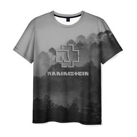 Мужская футболка 3D с принтом RAMMSTEIN , 100% полиэфир | прямой крой, круглый вырез горловины, длина до линии бедер | deutschland | rammstein | rock | sehnsucht | германия | группа | лого | логотип | немецкая | немецкий | раммштаен | раммштайн | рамштаен | рамштайн | рок