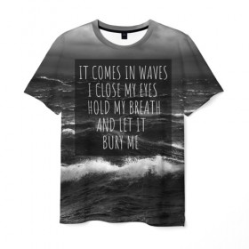 Мужская футболка 3D с принтом Bring Me The Horizon , 100% полиэфир | прямой крой, круглый вырез горловины, длина до линии бедер | amo | bmth | bring me the horizon | oliver sykes | амо | оливер сайкс