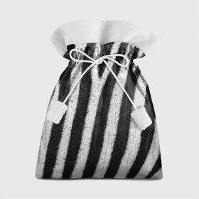 Подарочный 3D мешок с принтом Zebra Skin , 100% полиэстер | Размер: 29*39 см | animal | black | black white | pattern. | skin | streaks | texture | white | zebra | белый | животное | животные | зебра | полосы | текстура | узор | чёрно белые | чёрный