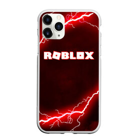 Чехол для iPhone 11 Pro матовый с принтом ROBLOX , Силикон |  | game | gamer | logo | minecraft | roblox | simulator | игра | конструктор | лого | симулятор | строительство | фигура