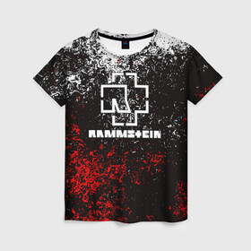 Женская футболка 3D с принтом RAMMSTEIN  , 100% полиэфир ( синтетическое хлопкоподобное полотно) | прямой крой, круглый вырез горловины, длина до линии бедер | germany | music | rammstein | rock | russia | германия | группа | музыка | музыканты | рамштайн | рок | россия