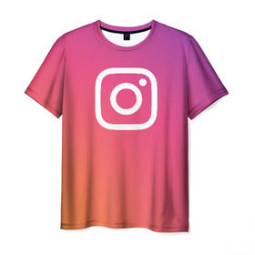 Мужская футболка 3D с принтом Instagram , 100% полиэфир | прямой крой, круглый вырез горловины, длина до линии бедер | instagram | photo | инстаблогер | инстаграм | интернет | сеть | социальная | фото