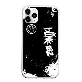 Чехол для iPhone 11 Pro матовый с принтом BLINK-182 , Силикон |  | blink | music | rock | блинк | группа | музыка | музыканты | рок