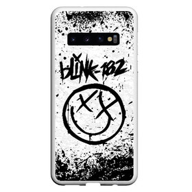Чехол для Samsung Galaxy S10 с принтом BLINK-182 , Силикон | Область печати: задняя сторона чехла, без боковых панелей | Тематика изображения на принте: blink | music | rock | блинк | группа | музыка | музыканты | рок