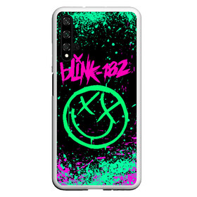 Чехол для Honor 20 с принтом BLINK-182 , Силикон | Область печати: задняя сторона чехла, без боковых панелей | blink | music | rock | блинк | группа | музыка | музыканты | рок