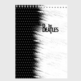 Скетчбук с принтом The Beatles (3) , 100% бумага
 | 48 листов, плотность листов — 100 г/м2, плотность картонной обложки — 250 г/м2. Листы скреплены сверху удобной пружинной спиралью | beatles | music | rock | the beatles | yellow submarine | битлз | джон леннон | легенда | музыка | пит бест | рок