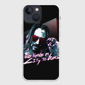 Чехол для iPhone 13 mini с принтом Cyberpunk 2077 ,  |  | Тематика изображения на принте: 2077 | cd | city | cyberpunk | e3 | keanu | netrunner | night | projekt | red | reeves | solo | techie | v | ви | киану ривз | киберпанк | найт | нетраннер | сити | соло | технарь