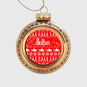 Стеклянный ёлочный шар с принтом The Beatles (6) , Стекло | Диаметр: 80 мм | beatles | merry christmas | music | rock | the beatles | yellow submarine | битлз | джон леннон | легенда | музыка | новогодний свитшот | новый год | пит бест | рок