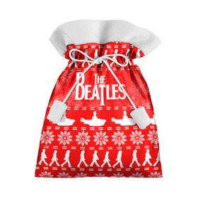 Подарочный 3D мешок с принтом The Beatles (6) , 100% полиэстер | Размер: 29*39 см | beatles | merry christmas | music | rock | the beatles | yellow submarine | битлз | джон леннон | легенда | музыка | новогодний свитшот | новый год | пит бест | рок