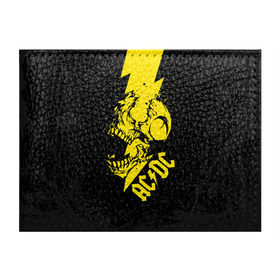 Обложка для студенческого билета с принтом AC/DC HIGH VOLTAGE , натуральная кожа | Размер: 11*8 см; Печать на всей внешней стороне | Тематика изображения на принте: ac dc | acdc | high voltage | music | rock | skull | группа | молния | музыка | музыканты | рок | череп