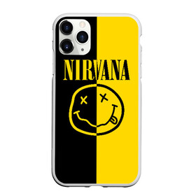 Чехол для iPhone 11 Pro матовый с принтом NIRVANA , Силикон |  | music | nirvana | rip smile | rock | smile | группа | курт кобейн | музыка | нирвана | рок | смайл