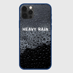 Чехол для iPhone 12 Pro с принтом Heavy Rain , силикон | область печати: задняя сторона чехла, без боковых панелей | дождь | жертва | капает | капли | ливень | мастер | оригами | складывать