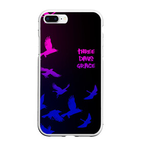 Чехол для iPhone 7Plus/8 Plus матовый с принтом Three Days Grace (1) , Силикон | Область печати: задняя сторона чехла, без боковых панелей | days | days grace | music | rock | three days grace | музыка | рок