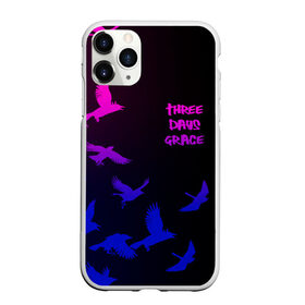 Чехол для iPhone 11 Pro Max матовый с принтом Three Days Grace (1) , Силикон |  | days | days grace | music | rock | three days grace | музыка | рок