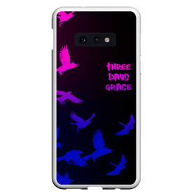 Чехол для Samsung S10E с принтом Three Days Grace (1) , Силикон | Область печати: задняя сторона чехла, без боковых панелей | days | days grace | music | rock | three days grace | музыка | рок